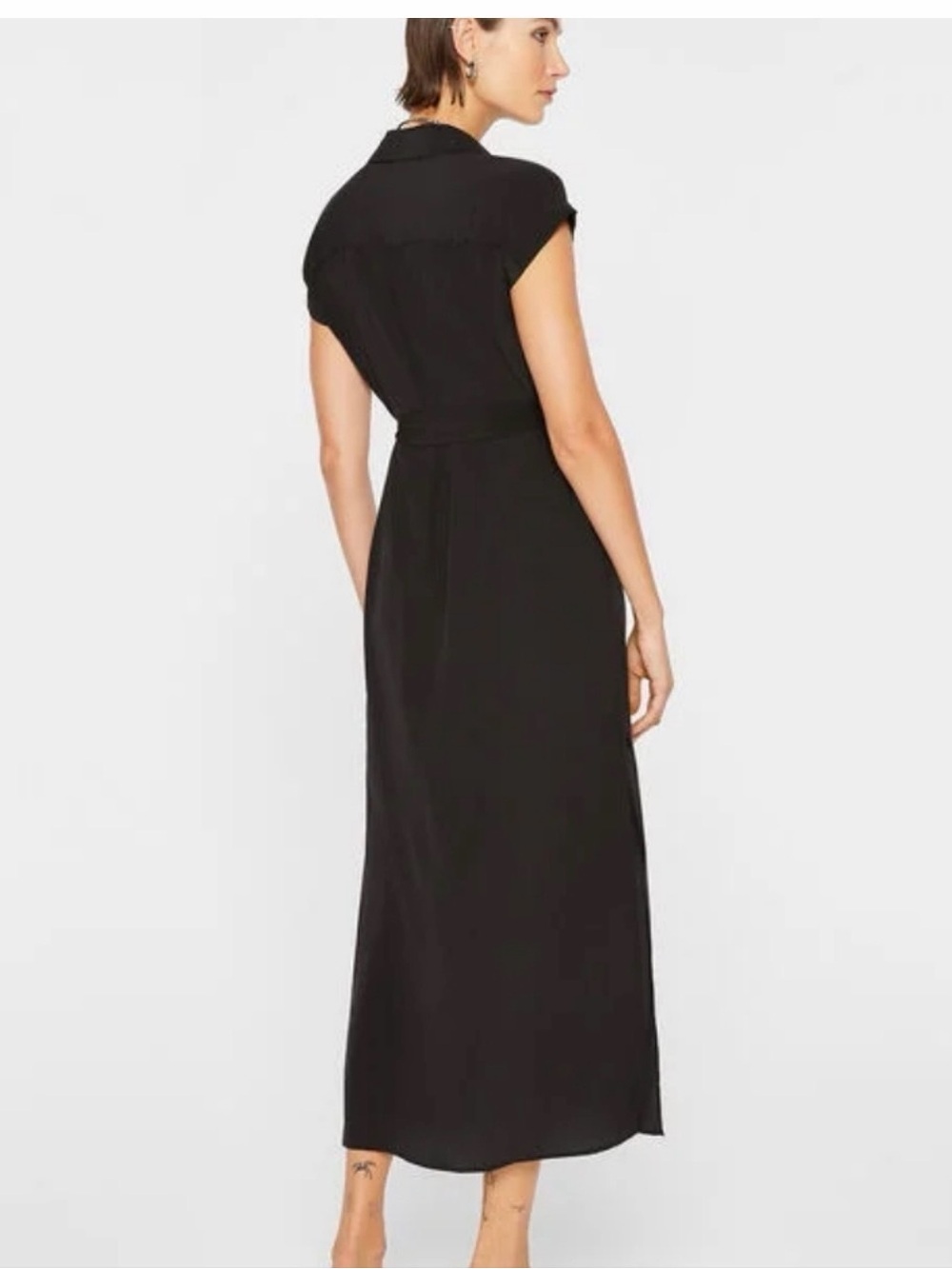 NWT Club Monaco Black Danielle Maxi Dress